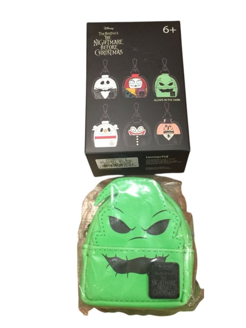 Disney Loungefly The Nightmare Before Christmas Oogie Boogie 3" Mini Backpack